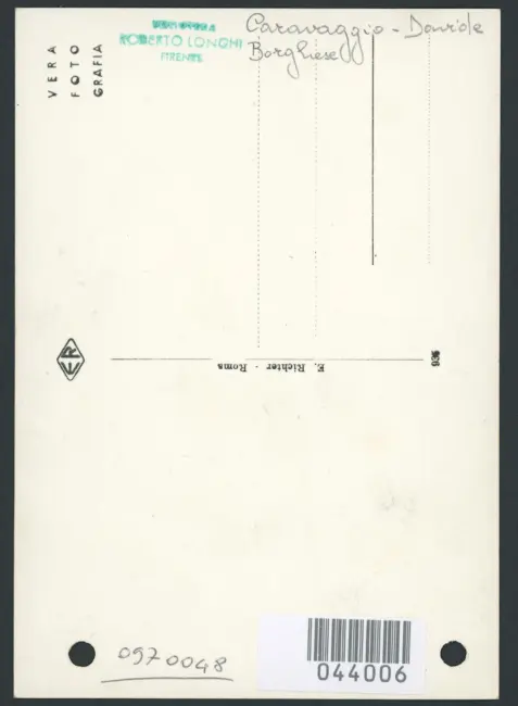 Roma - Caravaggio - David (Gall. Borghese)