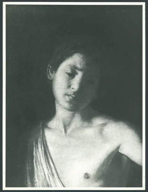 Roma R.a Gall. Borghese. Caravaggio. David (Dettaglio)