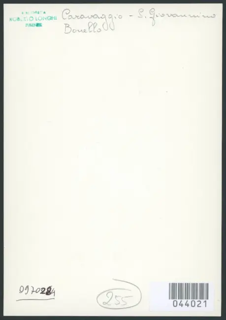 San Giovannino alla sorgente. Malta, Coll. Bonello