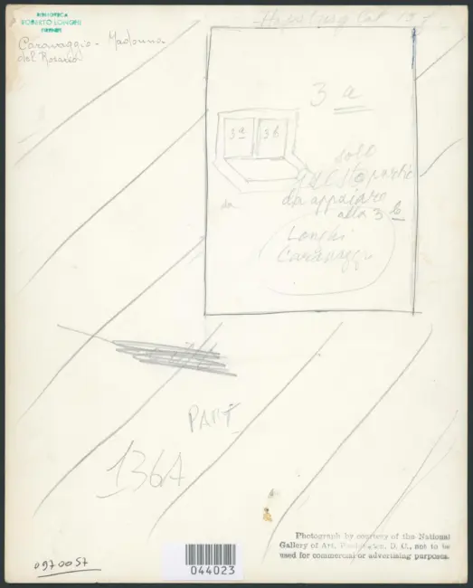 Merisi Michelangelo (Caravaggio) - sec. XVII - Madonna del Rosario