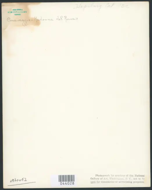 Merisi Michelangelo (Caravaggio) - sec. XVII - Madonna del Rosario