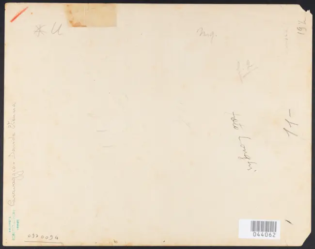 Wien Gemäldegalerie No. 485. Caravaggio, David mit Dem Haupte Goliaths.