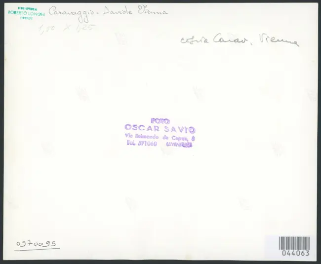 Merisi Michelangelo (Caravaggio) - sec. XVII - David con la testa di Golia