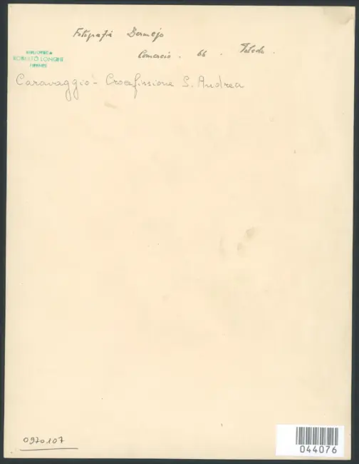 Merisi Michelangelo (Caravaggio) - copia da - sec. XVII - Crocifissione di sant'Andrea