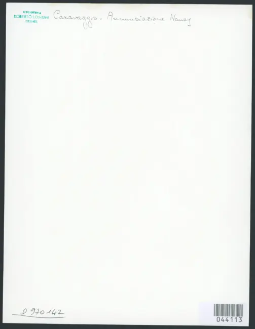 Merisi Michelangelo (Caravaggio) - sec. XVII - Annunciazione