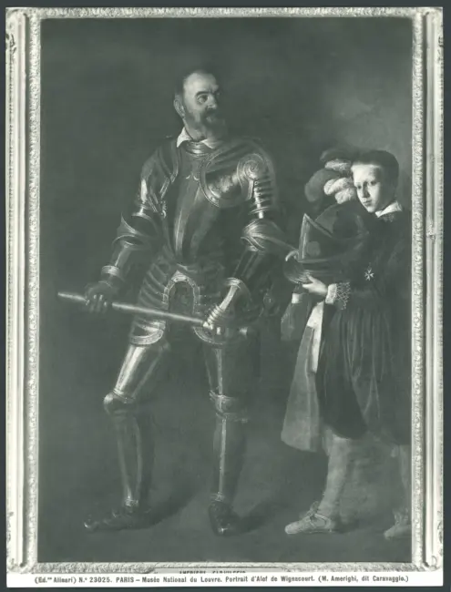 Ritratto di Alof de Wignacourt in armatura e del suo paggio (Alessandro Costa)