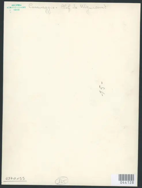 Paris - Musée National du Louvre. Portrait d'Alof de Wignacourt. (M. Amerighi, dit Caravaggio.)