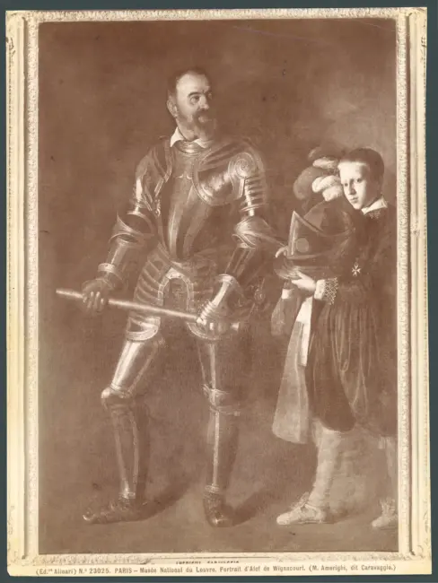 Ritratto di Alof de Wignacourt in armatura e del suo paggio (Alessandro Costa)