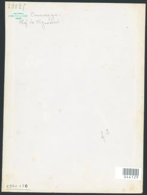 Paris - Musée National du Louvre. Portrait d'Alof de Wignacourt. (M. Amerighi, dit Caravaggio.)