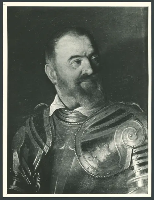 Ritratto di Alof de Wignacourt in armatura e del suo paggio (Alessandro Costa)