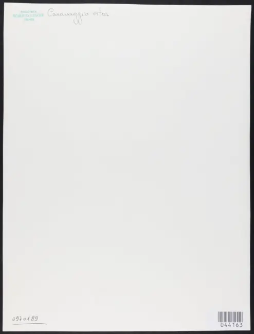 Merisi Michelangelo (Caravaggio) - sec. XVI - San Giovanni Battista